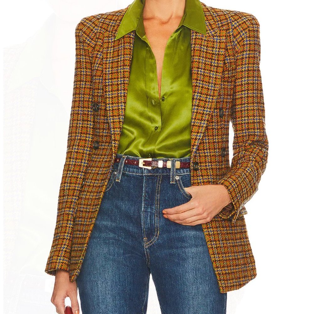 Smythe Not A DB Pagoda Tweed Blazer - Picture 3 of 11